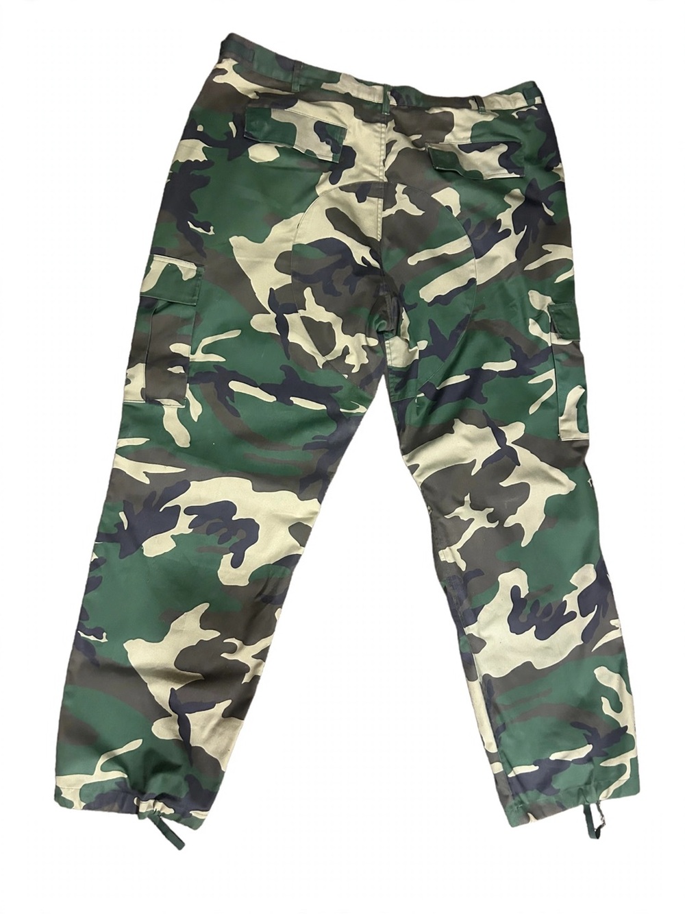 Men's Camo Cargo Pants - Green Woodland